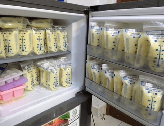 Tích cực tích sữa và dự trữ sữa